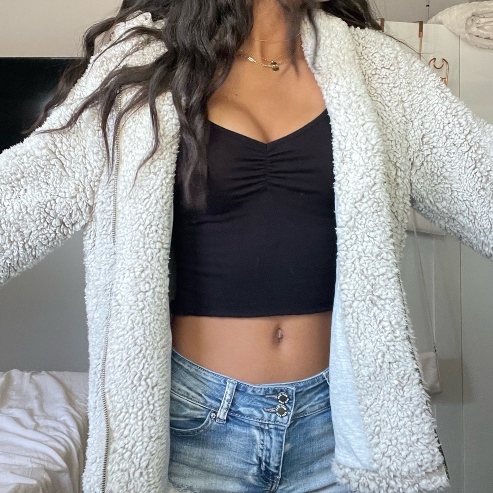 ⚡️big fluffy jacket FREE SHIPPING